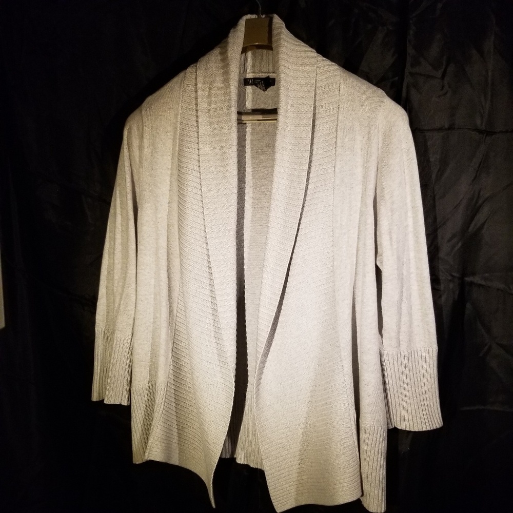INC International Concepts light grey Cardigan - Picture 1 of 7